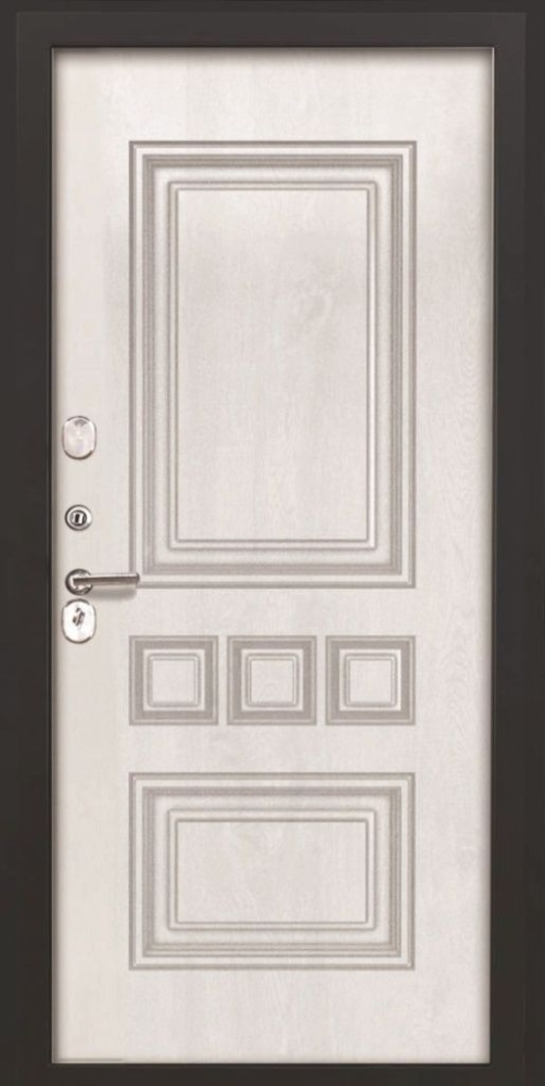 Входная дверь ДвериПРО Модель L-46 фл-608 винорит white DPRO193103 внутренняя сторона